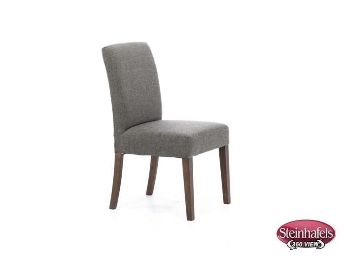 bsch brown inch standard height ala carte chair  image   