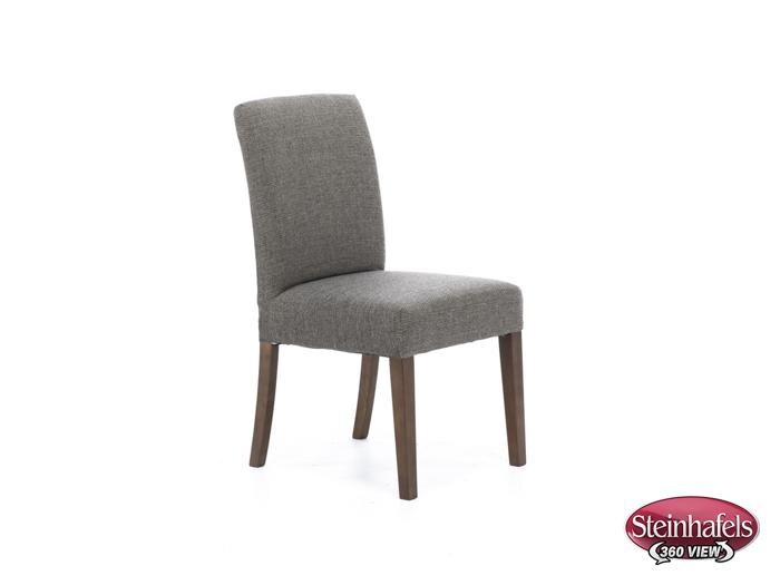bsch brown inch standard height ala carte chair  image   