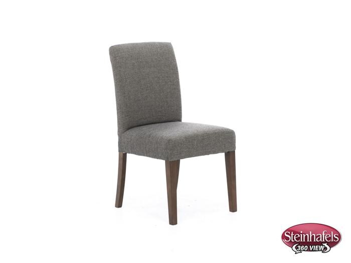 bsch brown inch standard height ala carte chair  image   