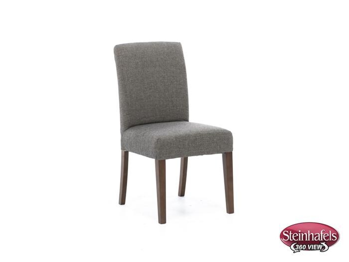 bsch brown inch standard height ala carte chair  image   