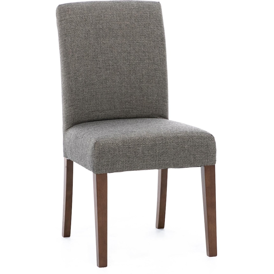 bsch brown inch standard height ala carte chair   