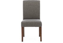 bsch brown inch standard height ala carte chair   