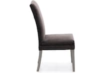 bsch brown inch standard seat height side chair   