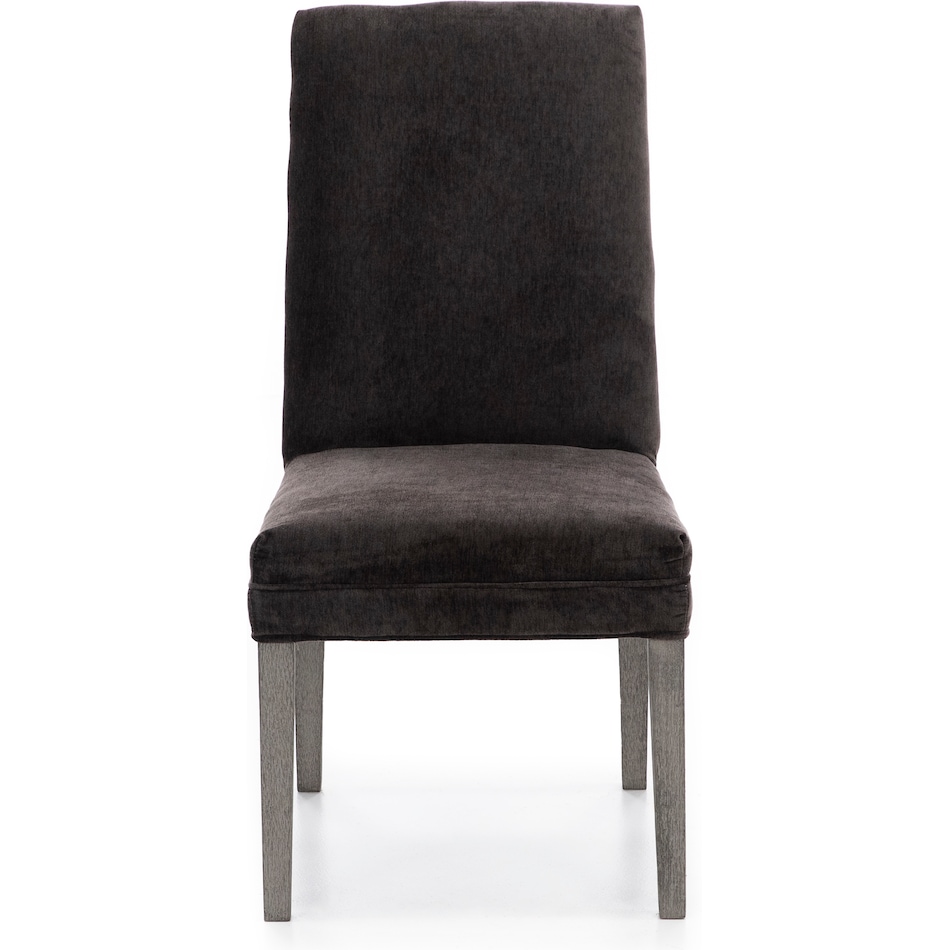 bsch brown inch standard seat height side chair   