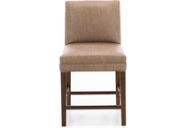 bsch brown  inch counter seat height stool   