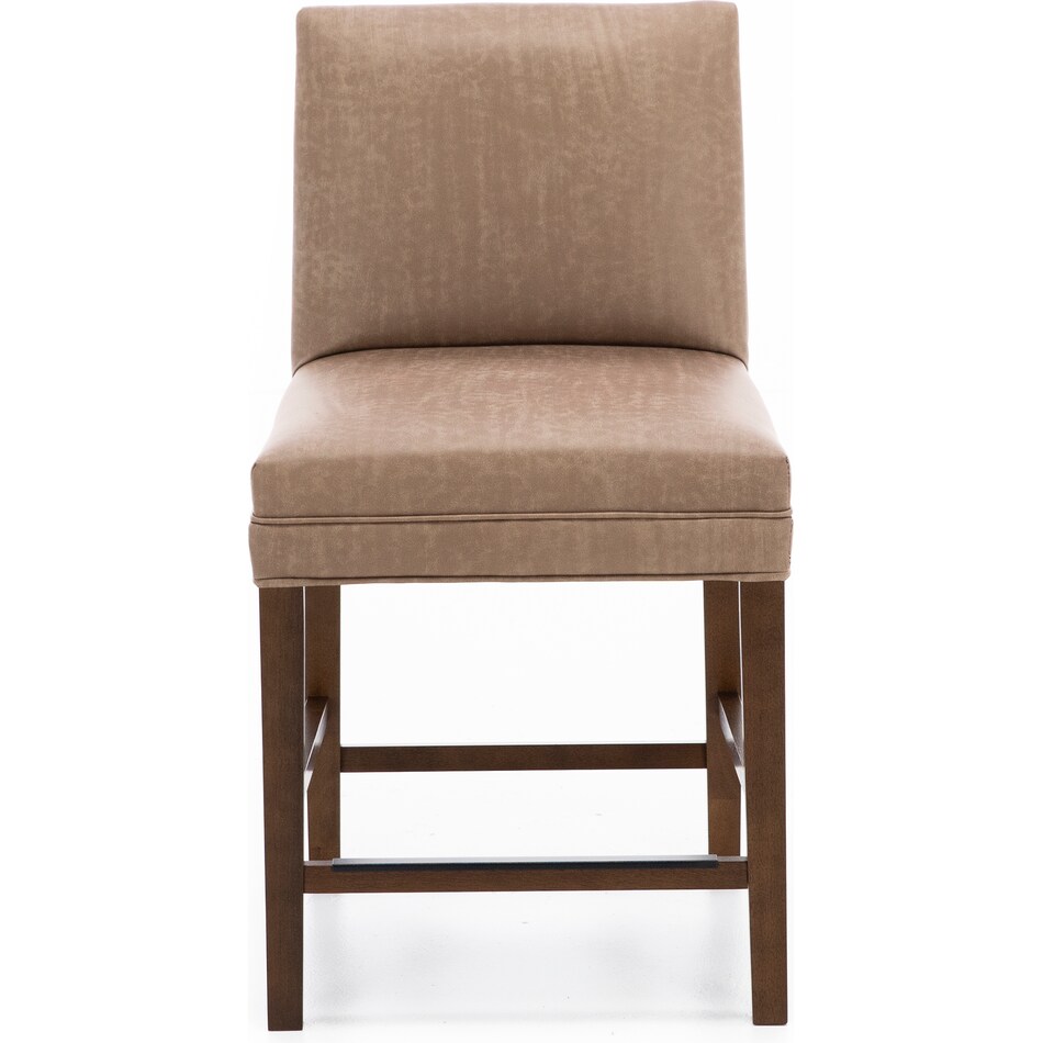 bsch brown  inch counter seat height stool   