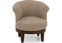 bsch brown swivel chair z  