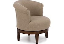 bsch brown swivel chair z  