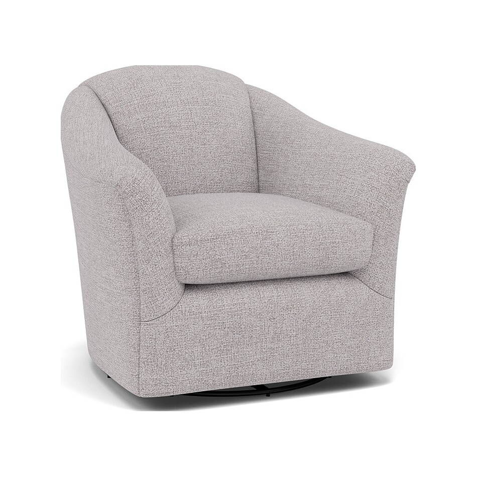 bsch brown swivel chair   