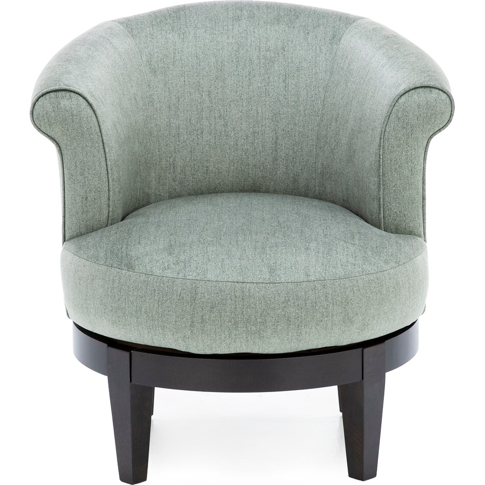 bsch green swivel chair   