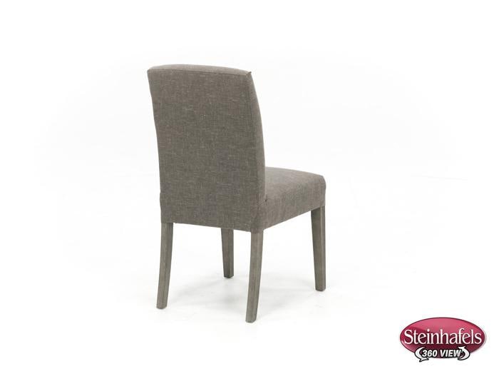 bsch grey inch standard seat height side chair  image   
