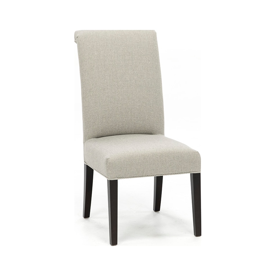 bsch grey inch standard seat height side chair   