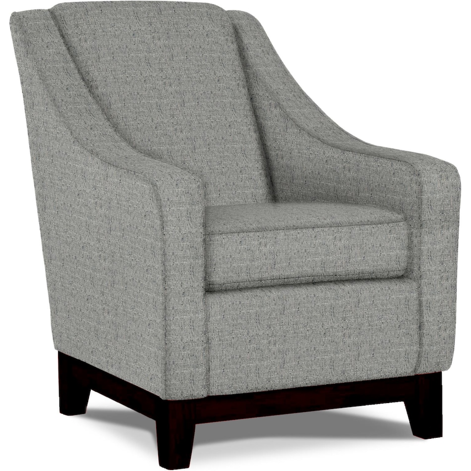 bsch grey accent chair   