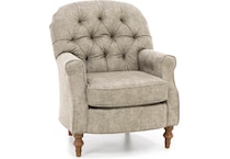 bsch grey accent chair   