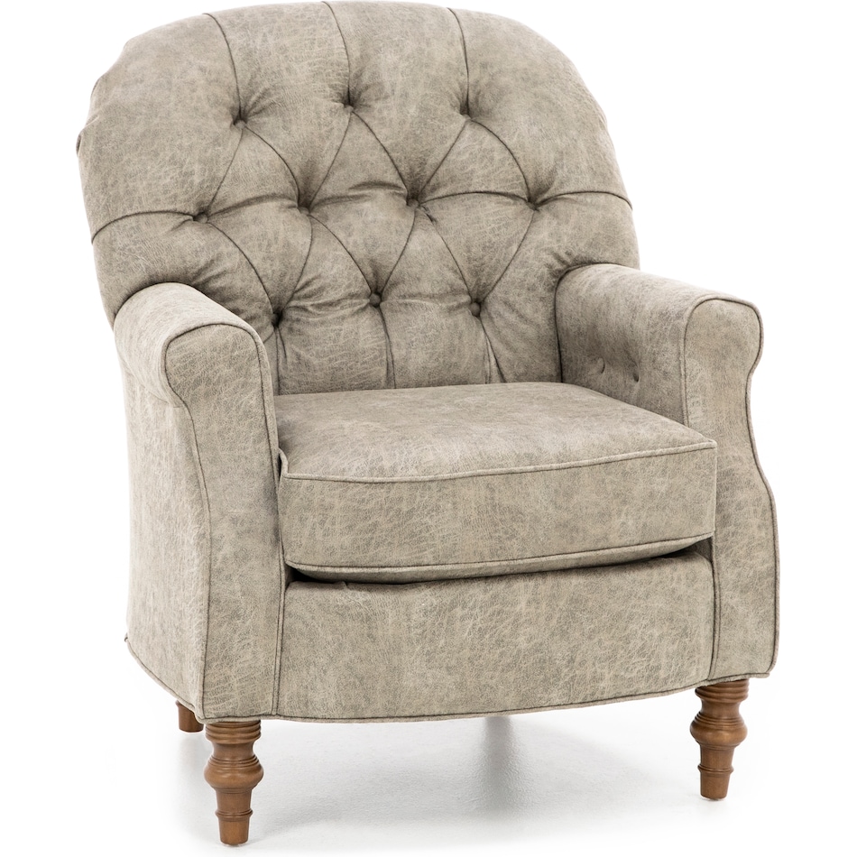 bsch grey accent chair   