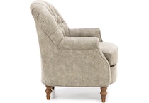 bsch grey accent chair   