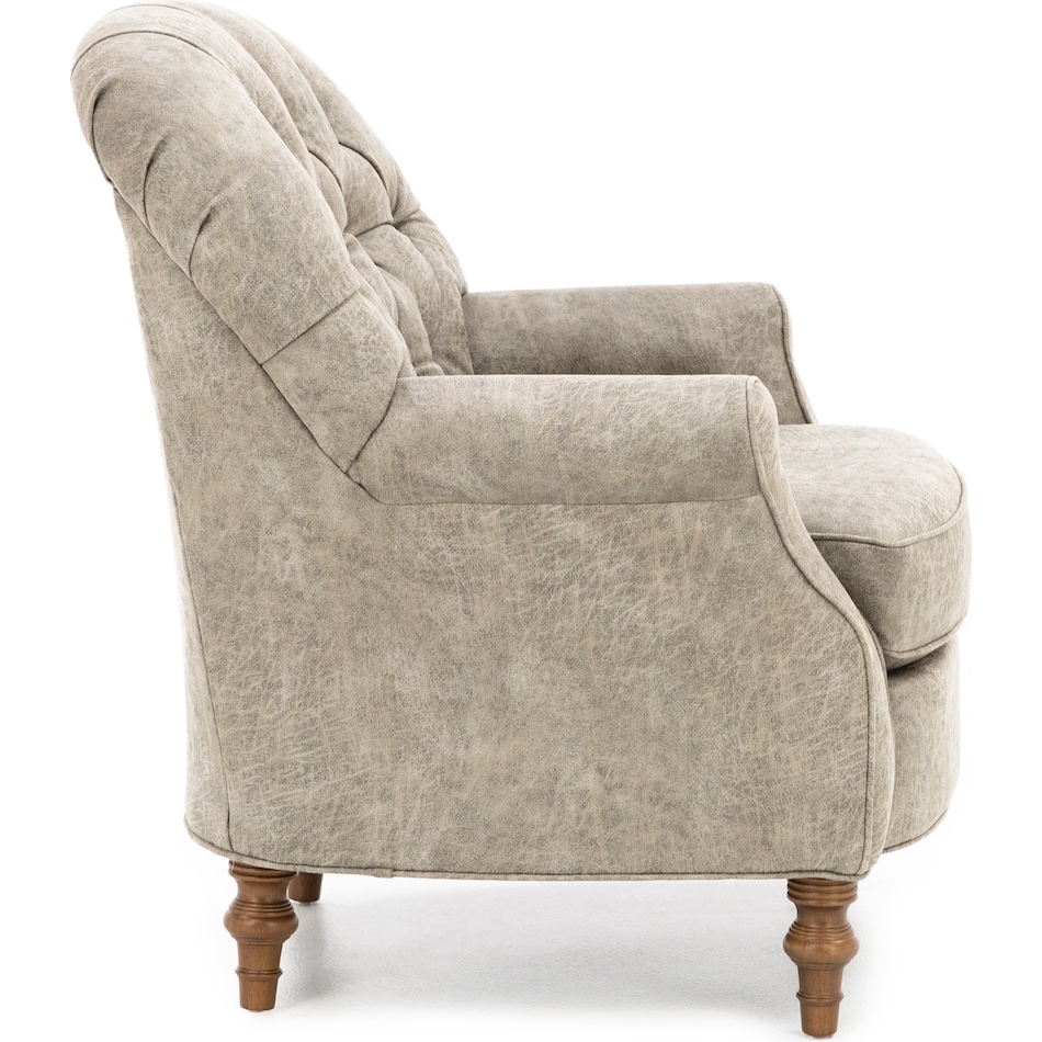 bsch grey accent chair   