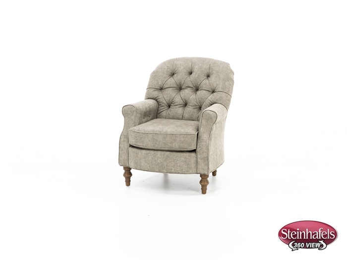 bsch grey accent chair  image   