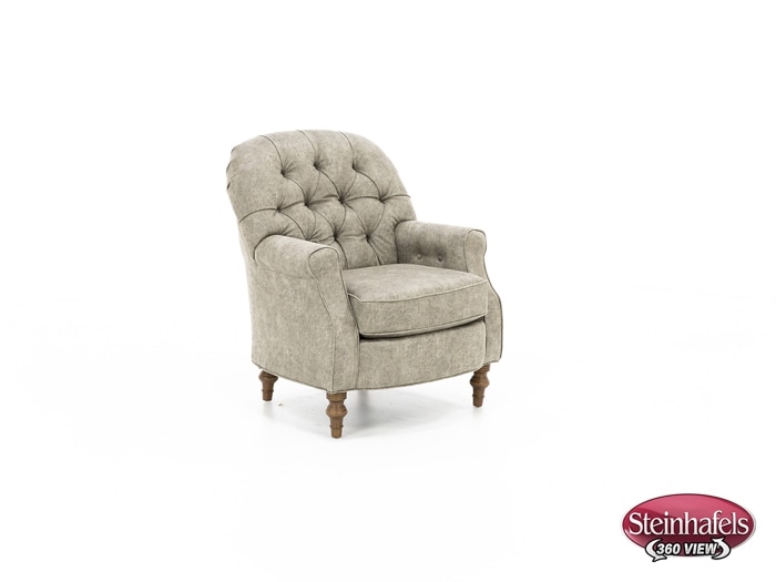 bsch grey accent chair  image   