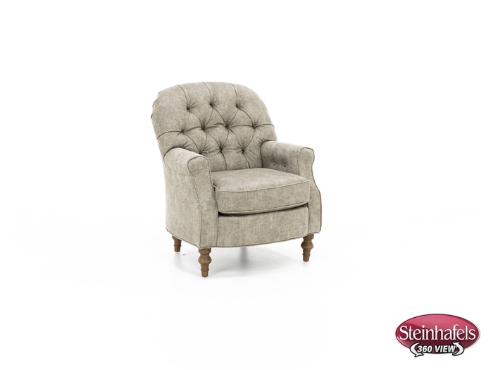 bsch grey accent chair  image   