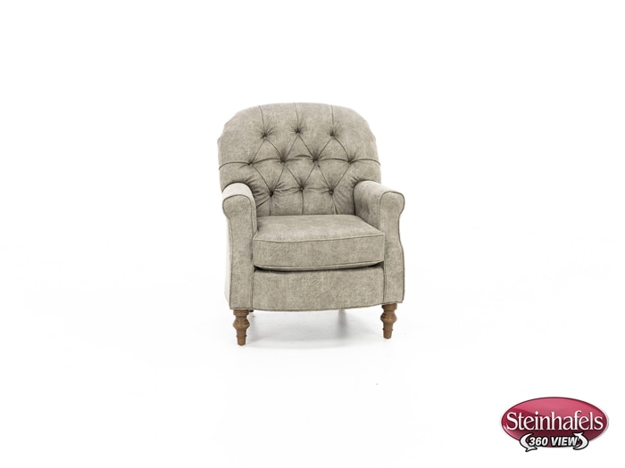 bsch grey accent chair  image   