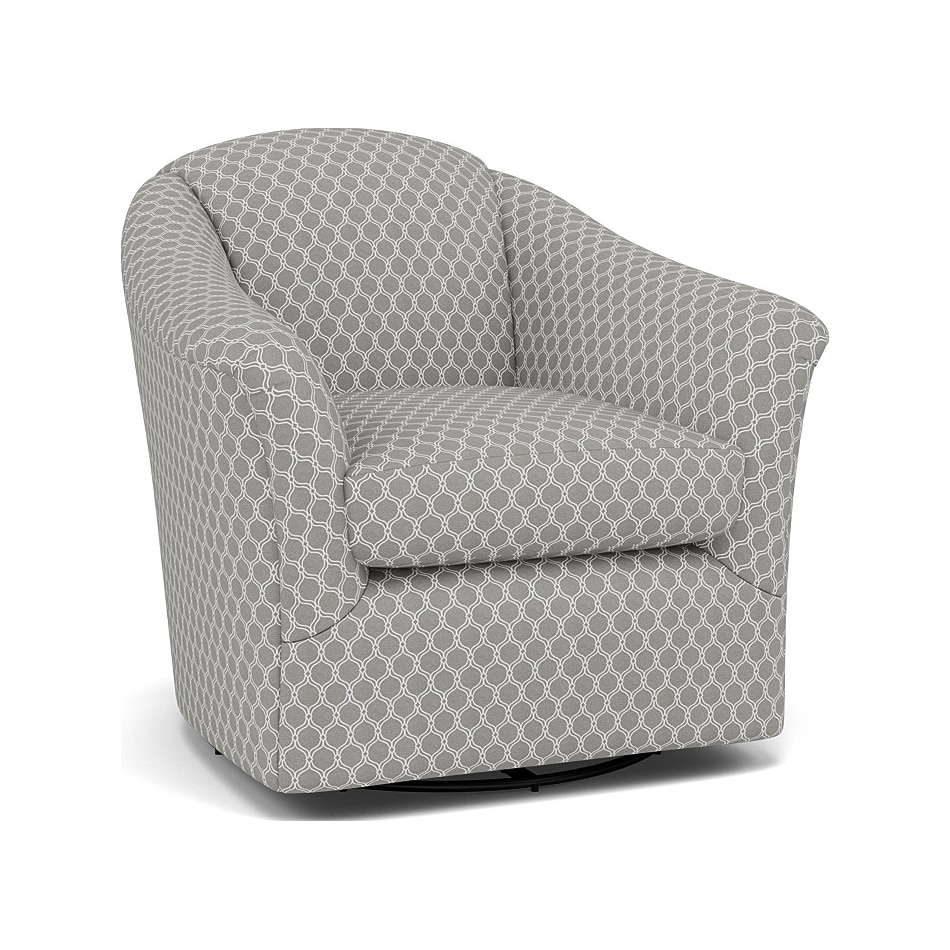 bsch grey swivel chair   