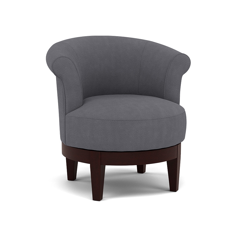 bsch grey swivel chair