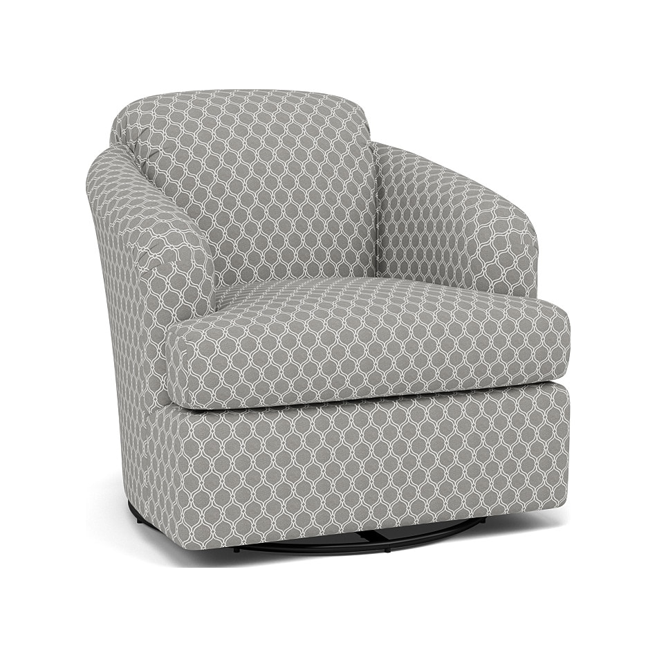 bsch grey swivel chair   