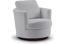 bsch grey swivel chair   