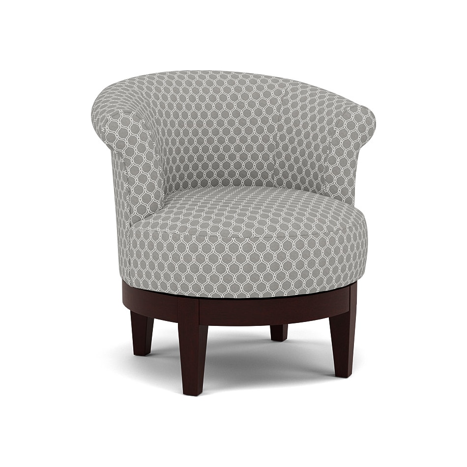 bsch grey swivel chair