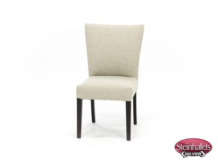 bsch white inch standard seat height side chair  image   