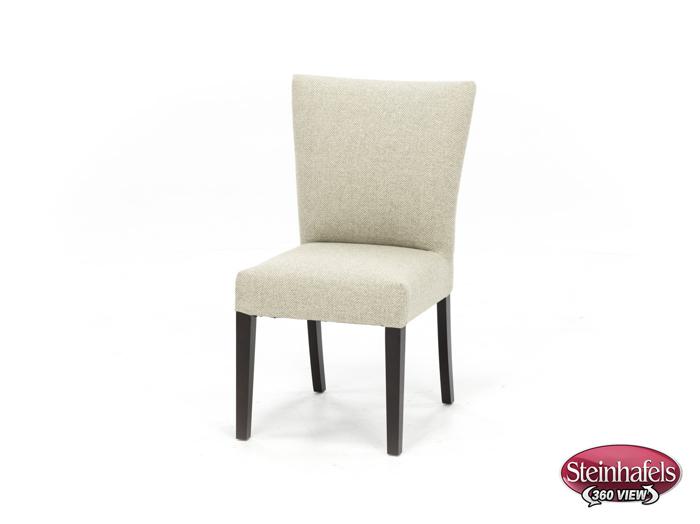 bsch white inch standard seat height side chair  image   