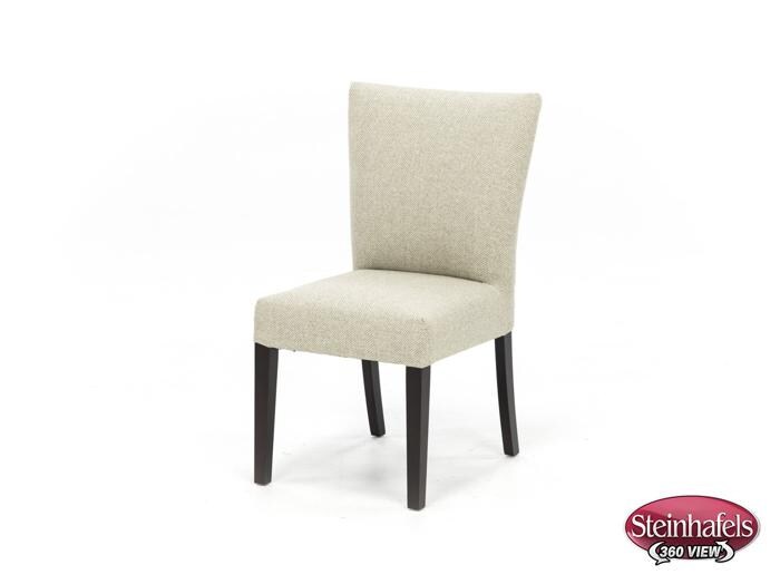 bsch white inch standard seat height side chair  image   
