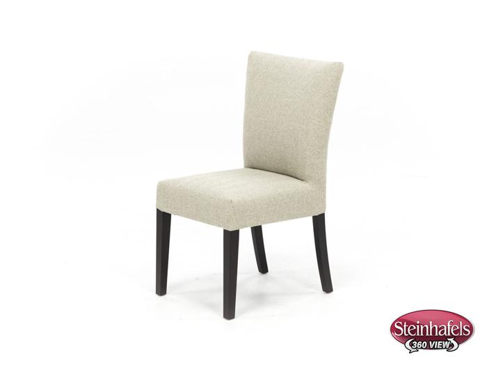 bsch white inch standard seat height side chair  image   