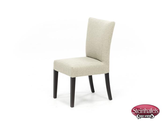 bsch white inch standard seat height side chair  image   