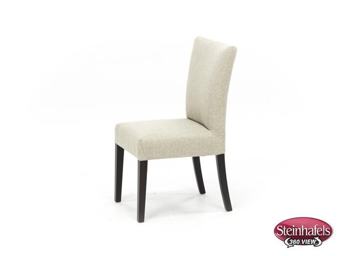 bsch white inch standard seat height side chair  image   