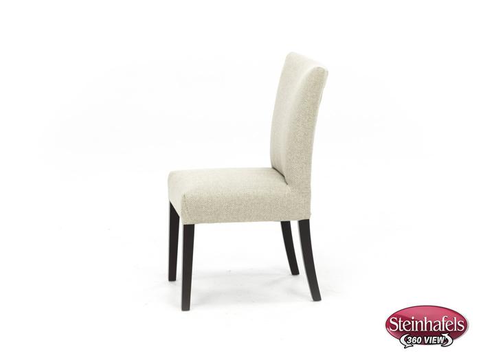 bsch white inch standard seat height side chair  image   
