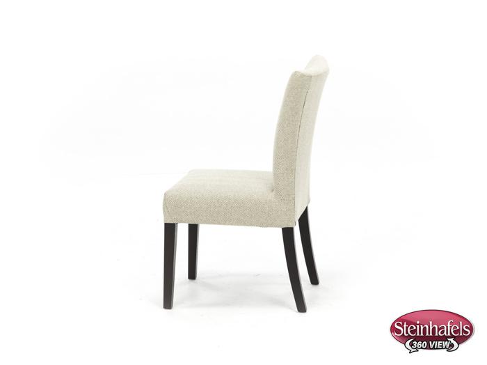 bsch white inch standard seat height side chair  image   