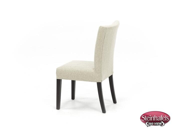 bsch white inch standard seat height side chair  image   