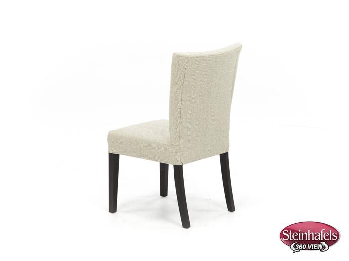 bsch white inch standard seat height side chair  image   
