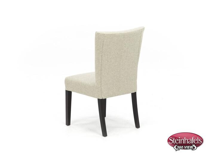 bsch white inch standard seat height side chair  image   