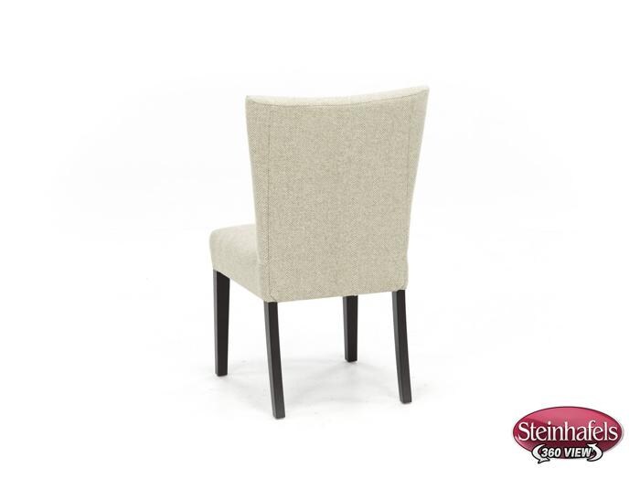 bsch white inch standard seat height side chair  image   