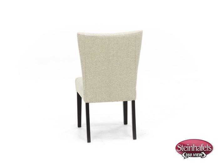 bsch white inch standard seat height side chair  image   