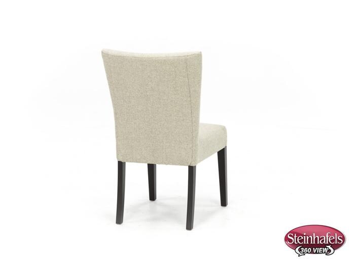 bsch white inch standard seat height side chair  image   