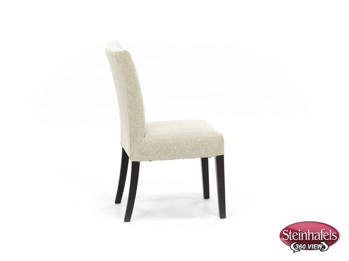 bsch white inch standard seat height side chair  image   