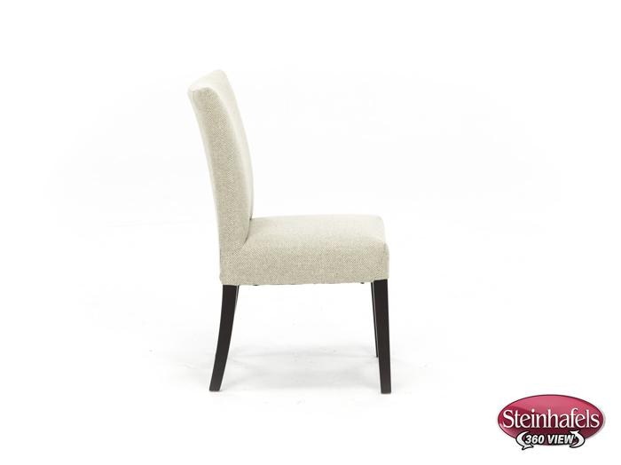 bsch white inch standard seat height side chair  image   