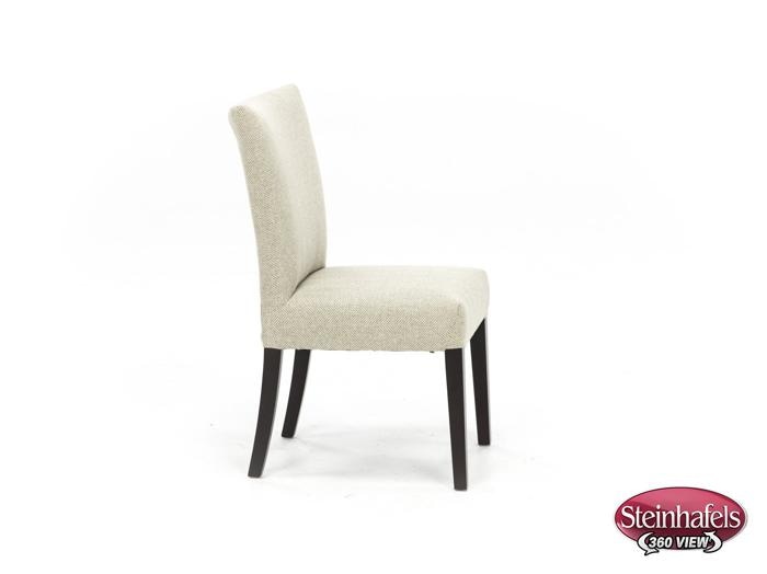 bsch white inch standard seat height side chair  image   