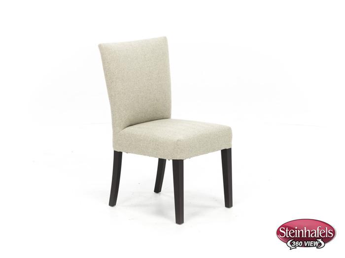 bsch white inch standard seat height side chair  image   
