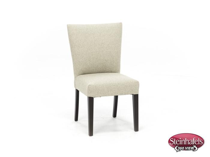 bsch white inch standard seat height side chair  image   