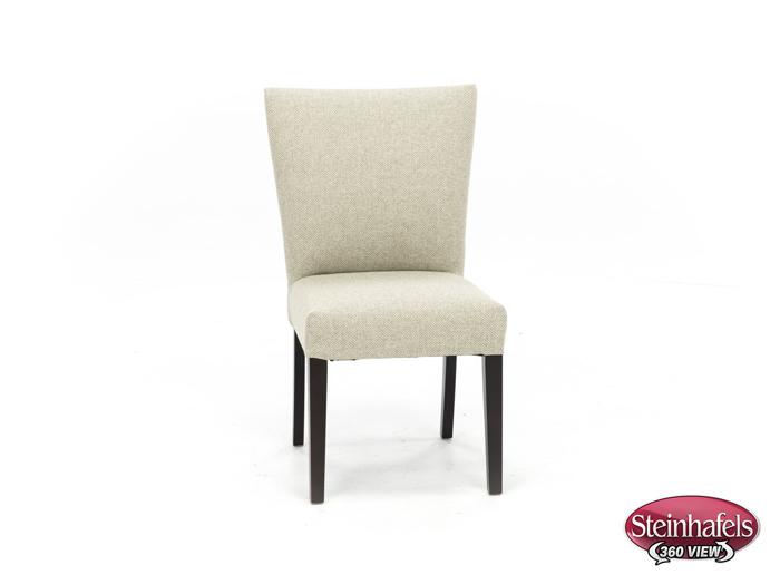 bsch white inch standard seat height side chair  image   